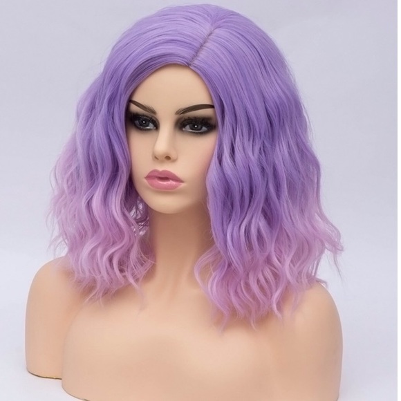 Purple Ombré Wig - Picture 3 of 4